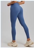 Ensemble 2 pièces de vêtements de sport pour femme, Yoga et Pilates, moulant, respirant, tie-dye, taille élastique