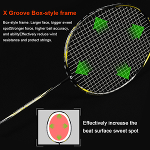 Vợt Cầu Lông Bán Sỉ Trung Quốc Sản Xuất 2022 Mới Oem Khung Biểu Tượng Tùy Chỉnh Của Vợt Cầu Lông - Product Image 3