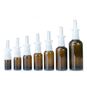 Flacon pulvérisateur <span class=keywords><strong>nasal</strong></span> en verre ambré de 15 ml, 20 ml, 30 ml, 50 ml, 60 ml, 100 ml pour cosmétiques et produits pharmaceutiques, contre la congestion et la rhinite, <span class=keywords><strong>anti</strong></span>-<span class=keywords><strong>allergie</strong></span> - Product Image 6