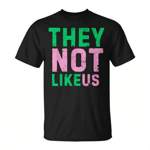 Camiseta retro They Not Like Us, negra, unisex, talla para adultos S M L XL XXL - Product Image 2