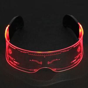 2023 nuovo stile Unisex LED <span class=keywords><strong>discoteca</strong></span> Glow <span class=keywords><strong>occhiali</strong></span> popolari famosi <span class=keywords><strong>occhiali</strong></span> da sole da festa senza cornice - Product Image 4