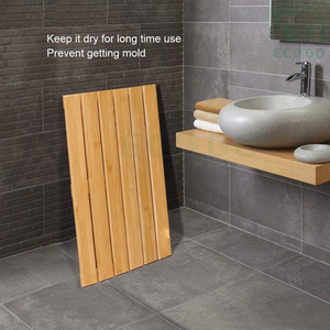 Accessoires <span class=keywords><strong>de</strong></span> salle <span class=keywords><strong>de</strong></span> bain à séchage rapide hôtel pliable tissu <span class=keywords><strong>Spa</strong></span> Premium bambou <span class=keywords><strong>tapis</strong></span> <span class=keywords><strong>de</strong></span> bain - Product Image 6