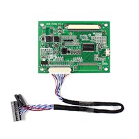 Placa Tcon Hcr-Tcon-N2 de 60 Pines con Señal TTL, Placa LCD Universal para TV, Placa Convertidora de LVDS a TTL para Pantalla A080Sn01 A104Sn03