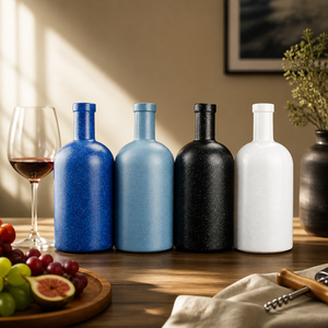 700ml 750ml Tequila Vodka <strong>Whisky</strong> Whiskey Liquor Bouteille En Verre Botellas De Vidrio De 500 ml Glass Bottles with Cork Sealing - Product Image 5