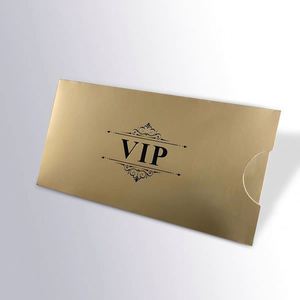 Custom Recyclable Paperboard Business <b>Card</b> & Bank Credit <b>Card</b> Folders with Magnetic Closure Ribbon Handle Golden Foil Logo - Product Image 6