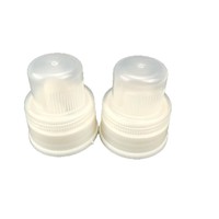 Bouchon de tasse à mesurer en plastique anti-fuite à visser directement de l'usine pour flacon de détergent liquide ou d'adoucissant (sérigraphie)