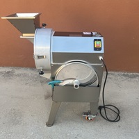 Coupe-légumes électrique industriel en acier inoxydable Robot de cuisine pour le déchiquetage et le tranchage en dés pour le restaurant