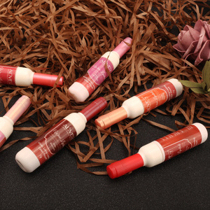 ALIVER Fabricant Vente en gros Lot de 6 Rouge à lèvres de luxe très brillant Tubes de mini bouteilles de vin blanc rouge imperméables Brillant à lèvres (<span class=keywords><strong>Old1</strong></span>) - Product Image 6