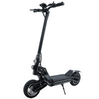 Trottinette électrique adulte 48V 800W double moteur 10 pouces pliable étanche en alliage d'aluminium batterie lithium 45 km/h mini capteur d'application
