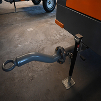 Compresseur d'air portable ZEGA 95SCY-7/10 diesel haute pression, lubrifié, refroidi par eau, pour l'exploitation minière et le forage de puits d'eau
