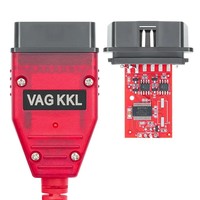 Para 4091 Red Board KKL 409 FTDI FT232RL Real 9241A OBD Línea de Diagnóstico Automotriz OLIVER Compatible con USB de 12V para Windows XP/7