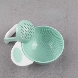 Baby Grinding Bowl <b>Set</b> Safe Baby Manual Food Grinder and Bowl Infant Fruit Puree Grinding <b>Tools</b> Toddler Feeding Supplies - Product Image 6