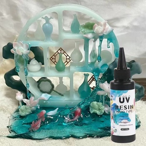 100gエポキシUV光樹脂キットクリア鋳造硬化用品ジュエリー製造用ネックレスアート工芸木工パッキング - Product Image 1