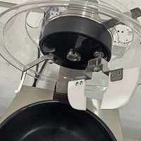 Friteuse à riz intelligente de fabrication industrielle, machine à faire sauter les aliments automatiquement pour les cantines scolaires