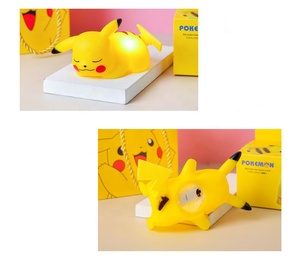 Cadeaux de vacances PVC dessin animé <span class=keywords><strong>Led</strong></span> bébé <span class=keywords><strong>lampe</strong></span> veilleuse <span class=keywords><strong>Pikachu</strong></span> veilleuse <span class=keywords><strong>lampe</strong></span> de chevet - Product Image 4