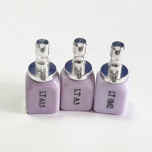 TJIRIS materiali ceramici disilicato di litio blocchi di vetro sfumature C14 Cerec blocco a disco - Product Image 4