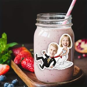 Pegatinas Divertidas Personalizables para Novios, Ideales para Regalos <span class=keywords><strong>de</strong></span> Boda, Decoraciones <span class=keywords><strong>de</strong></span> Boda, Decoraciones para Fiestas - Product Image 3