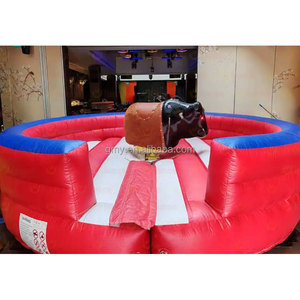 GMY Gonflables Commercial Red Mécanique Rodéo Bull <span class=keywords><strong>Location</strong></span> Business Mécanique Bull Ride <span class=keywords><strong>Machine</strong></span> - Product Image 2