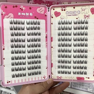 Cils auto-adhésifs sans colle, série ultra-fine, faux cils effet zéro contact, bouquets <span class=keywords><strong>de</strong></span> cils, mèches <span class=keywords><strong>de</strong></span> cils - Product Image 3