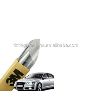 Commercio all'ingrosso 3m auto di windows dom pellicola VLT 5-50% nero di vetro della stagnola polarizzati non riflettente car window tint pellicola - Product Image 4