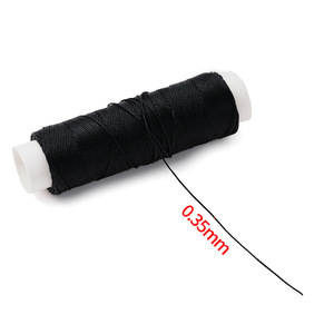 Fil à coudre en polyester 0,35 mm rond ciré durable pour la réparation de vêtements DIY, origine Yiwu, printemps 2026 - Product Image 2