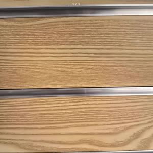 Panel de Listones de MDF al por Mayor, Madera y Aluminio con Certificación <span class=keywords><strong>E2</strong></span>, Resistente a la Humedad, para Taller, Supermercado, Exhibición en Tiendas Minoristas - Product Image 6