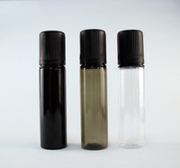 10ml 30ml bouteilles PET vides compte-gouttes en plastique v3 bouteille liquide avec bouchon de sécurité