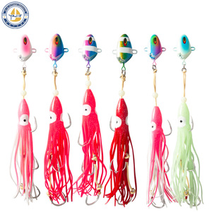 Señuelo de Pesca Yajie para Calamar, 5.2cm 7.3cm 100g 300g, Cebo de Fondo para Pesca en Agua Salada, Señuelo de Arrastre - Product Image 3