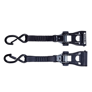 <span class=keywords><strong>Sangle</strong></span> <span class=keywords><strong>d</strong></span>'<span class=keywords><strong>arrimage</strong></span> en aluminium à cliquet 100% polyester 25 mm 1 pouce de largeur 5 m de longueur 800 kg Noir Certifié CE pour l'<span class=keywords><strong>arrimage</strong></span> de cargaison - Product Image 5