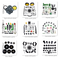 Kit de déchaumeur à disques pour semoir Greenly AA62808 AA58967, pièces de machines agricoles