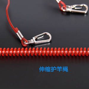 Cuerda de seguridad de alambre de acero Jingpin para pesca, 3, 5, 8, 10, 15, 20 m, dispositivo de enrollamiento de alta resistencia para accesorios de pesca - Product Image 3