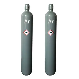 Alta Presion ISO9809-Padrão Industrial Cilindro de Gás de Oxigeno/Nitrógeno Cilindro De Argônio