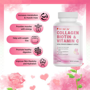 Tabletas <span class=keywords><strong>de</strong></span> Péptidos <span class=keywords><strong>de</strong></span> Colágeno con Biotina y Vitamina C - Suplemento <span class=keywords><strong>de</strong></span> Colágeno Bovino Premium, Apoyo <span class=keywords><strong>para</strong></span> Piel, Cabello, Uñas y Articulaciones, Sin GMO - Product Image 5