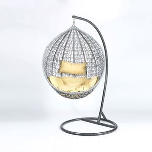 Modern Outdoor <b>Garden</b> Rattan Wicker <b>Egg</b> <b>Chair</b> Hanging Swing for Courtyard Bedroom Hotel or Park Versatile Outdoor Furniture - Product Image 5