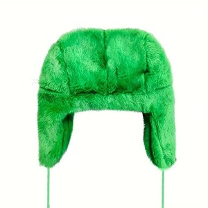 Chapeau en peluche épais d'<span class=keywords><strong>automne</strong></span>-hiver pour hommes et femmes, motif de Noël mignon et chaud, protection des oreilles, style populaire pour le froid - Product Image 4