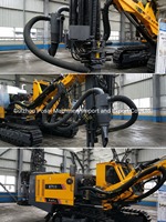 Foreuse de forage de trous de dynamitage Kaishan KT11 pour l'exploitation minière de surface avec système de manutention automatique des tiges, profondeur de forage de 32 m, mobile