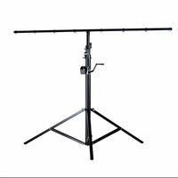 Kit de support de manivelle de 3 m de long en triangle de 4 m de hauteur Système de truss DJ Manivelles de treuil Tour d'éclairage