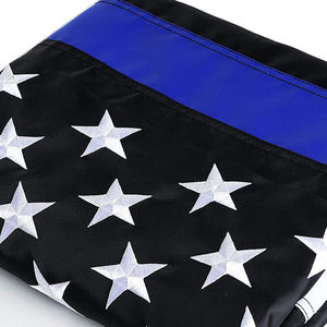 Высокое качество США 90*150 см Американский День Независимости BLM Американский национальный флаг с вышивкой - Product Image 2