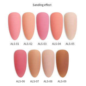 Kit de vernis à ongles en Gel rose, 3 AS, 9 couleurs, Nude, rose, <span class=keywords><strong>Pastel</strong></span>, paillettes, lampe à ongles, Gel durci - Product Image 4