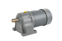 Motorreductor de CA horizontal para máquina de embalaje, velocidad variable, regulación continua VFD, bobina de cobre, larga vida útil