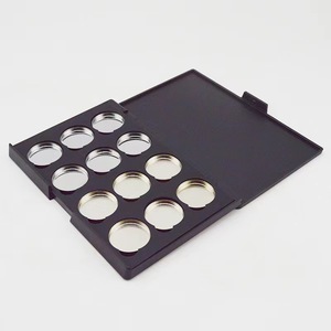 Palette de fard à paupières avec logo personnalisé 6 couleurs de marque privée certifiée ISO22716 palette de maquillage multi-paillettes chatoyantes longue durée - Product Image 3