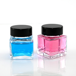 Ingrosso 30ml vuoto rettangolare vetro calamaio 1oz quadrato penna stilografica bottiglia di inchiostro - Product Image 3