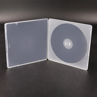 Boîtier CD en Plastique, Ensemble DVD pour Films, Musique, VCD, Boîtiers DVD Vides, Couverture CD Coque