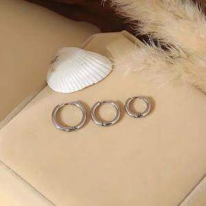 Bán buôn piercing đồ trang sức không gây dị ứng mũi Vòng môi G23 Titanium Hoop Bông tai bản lề phân khúc liền mạch Hoop Clicker - Product Image 5