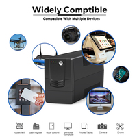 UPS Interactivo de Línea Clásica, UPS Offline de 1000VA, Pantalla LED, 50Hz 60Hz 110V 220V, UPS para Computadora