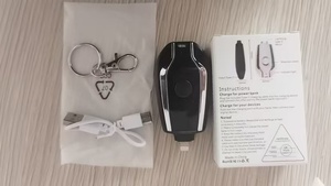 Mini Pin gói nhanh chóng sạc dự phòng ngân hàng điện <span class=keywords><strong>1500mAh</strong></span> sạc di động Keychain sạc với Loại-C phích cắm - Product Image 6