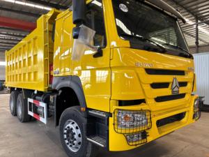 HICA Sinotruk Howo 6x4 truk sampah, truk pembuang tambang tugas berat yang diproduksi ulang untuk Konstruksi dan Transportasi - Product Image 2