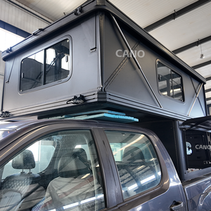 Carpa de Techo Plegable Tipo X con Gran Espacio Interior y Diseño en Cuña con Techo de Aluminio para Camionetas GMC, Ford - Product Image 4