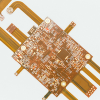 Circuito Impreso Flexible Personalizado (FPC) de Material PI para Teléfono Plegable, Dispositivo Portátil, UAV, Flexible, ENIG, Alta Durabilidad
