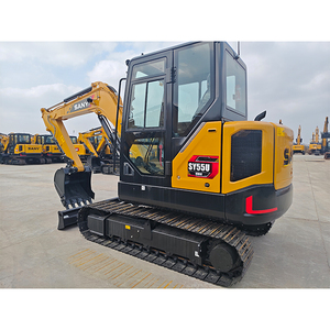 Excavadora SANY SY55u en Excelentes Condiciones, Original, con Motor, Caja de Cambios y Bomba, Modelo 2024, Segunda Mano, Pocas Horas de Uso, en Venta - Product Image 2